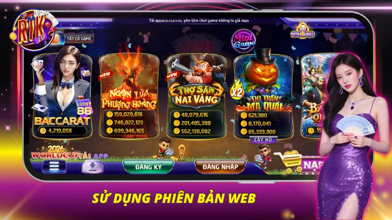 Giao diện trực tuyến tối ưu mang lại trải nghiệm mượt mà mà không cần cài đặt