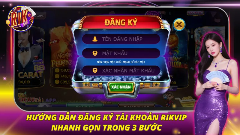 Các thao tác đơn giản giúp hoàn tất quá trình tạo tài khoản chỉ trong vài phút